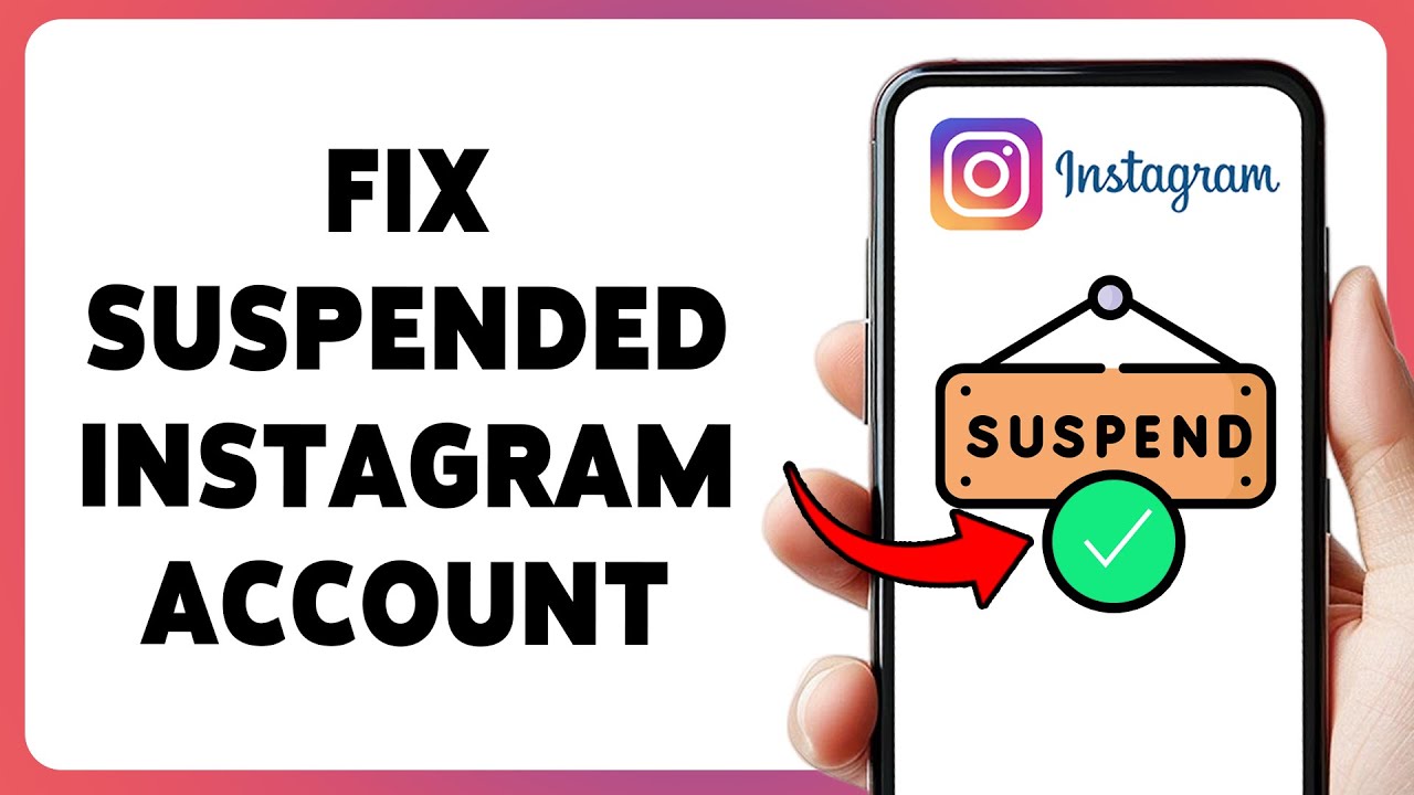How To Fix Suspended Instagram Account | Recover Instagram Profile ...