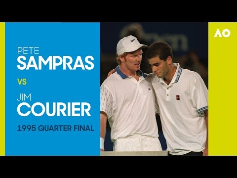 Pete Sampras v Jim Courier - Australian Open 1995 Quarter Final | AO Classics