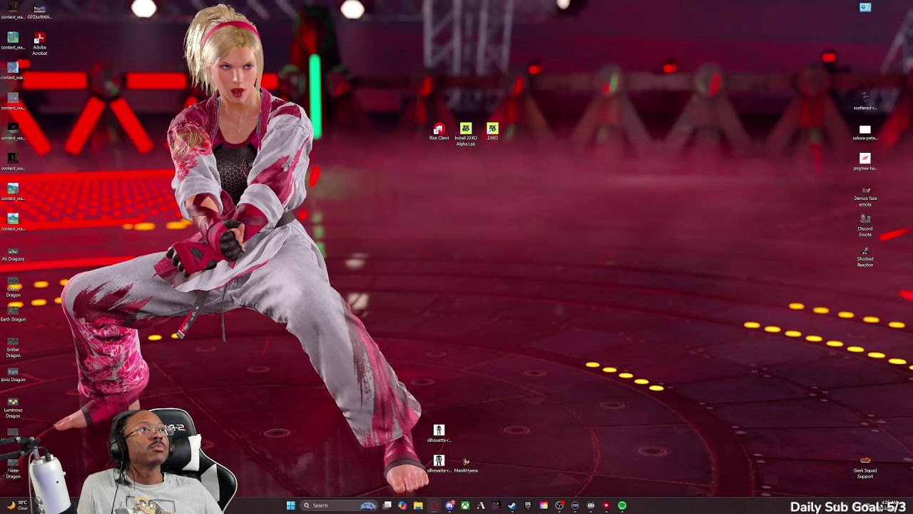 Late night horror night. 