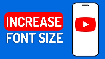 How to Increase Font Size on Youtube on iPhone