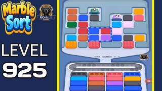 Marble Sort level 925 walkthrough solution