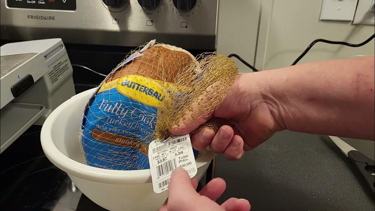 Butterball Fully Cooked Smoked Turkey Breast Review YouTube