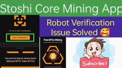 Satoshi face verification problem solved || 100% Real and Genuine Trick || Satoshi core Mining App