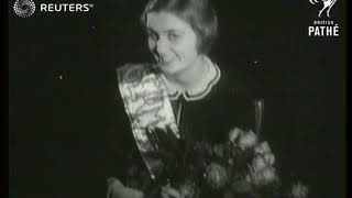 Ruth Richard wins Miss Germany beauty pagent 1931 (1931)