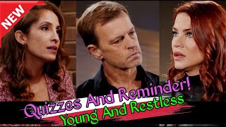Y&R Shock😭😥 Update Monday! Tucker’s Cheating Reminder & Lily Quizzes Daniel | Young And Restless