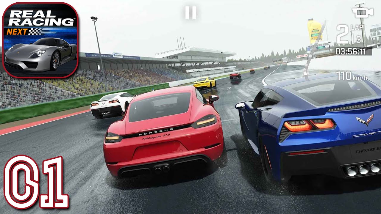 Real Racing Next: Gameplay Walkthrough Part #1 (Android, iOS) Real Racing 4!