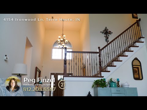 4154 IRONWOOD LN, Terre Haute, IN home video tour