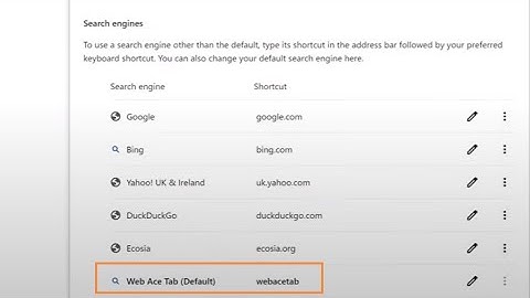 Web Ace Tab extension redirects web browser - How to Remove Web Ace Tab extension? (May 2024 update)