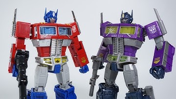 Transformers MP-10 Optimus Prime MP-10SG Optimus Prime Shattered Glass Transform