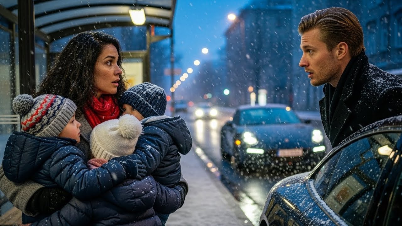 Milijunaš je krenuo na božićni ručak sa zaručnicom — dok nije ugledao bivšu s trojkama!