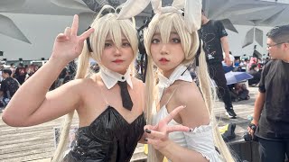 2023開拓動漫祭FF41(Fancy Frantier 41) Day2 Part2 ft.很多人 封面女郎: 兩位兔女郎(墨小優,Tako Chang: 飾) 4K HDR 高畫質(2160p)