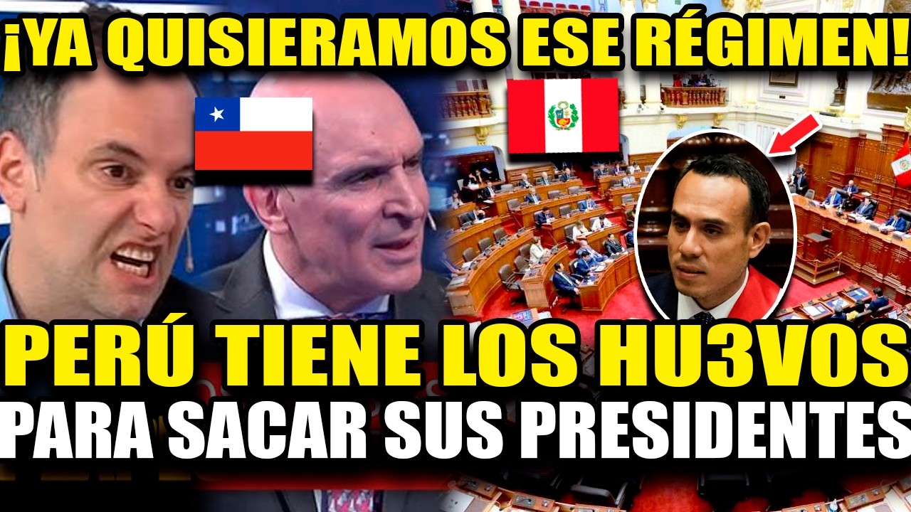 CHILENOS DESLUMBRADOS COMO PERÚ BOTA A SUS PRESIDENTES CORRUPTOS CON TANTA FACILIDAD 