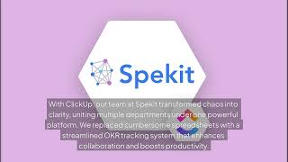 How Spekit Uses ClickUp for OKR Tracking | Improve Your Business Goals