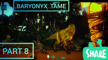 🥶ARK: Ultimate Mobile Edition Gameplay Walkthrough Part 7 BARYONYX TAME (iOS, Android)#ark#trending