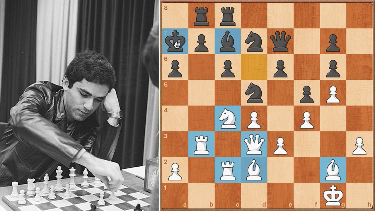 ⚠️ Garry Kasparov lanza IMPLACABLE Ataque en Ajedrez a Petrosian y termina mal