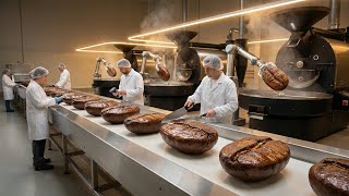 Inside a Modern Coffee Roasting Plant: From Green Beans to Aromatic Ground Coffee (Full Process)