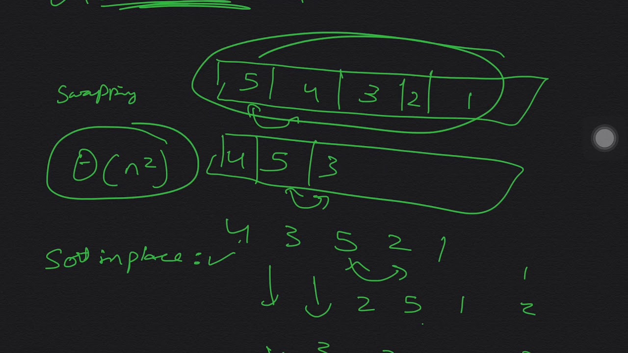 Bubble Sort in telugu - YouTube