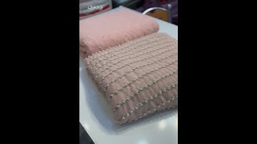 New Stock arrival chiffon Pearls work embroidery 2025 #qiratcollection #fashion #chiffon #viralvideo