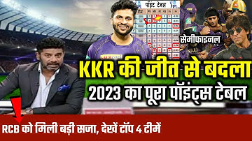 IPL Points Table 2023 Today | KKR VS RCB After Match points Table | IPL Highlights 2023 Today | 2023