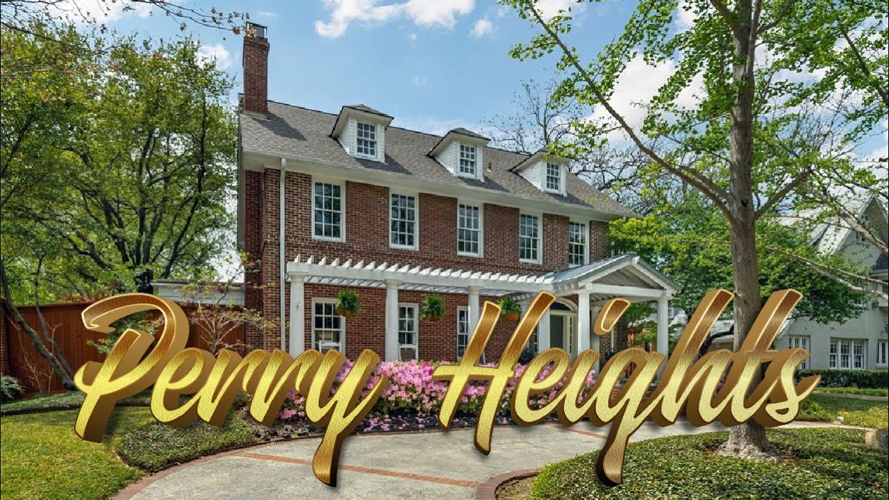Explore Perry Heights Charming Neighborhood in Dallas, Texas 🏠