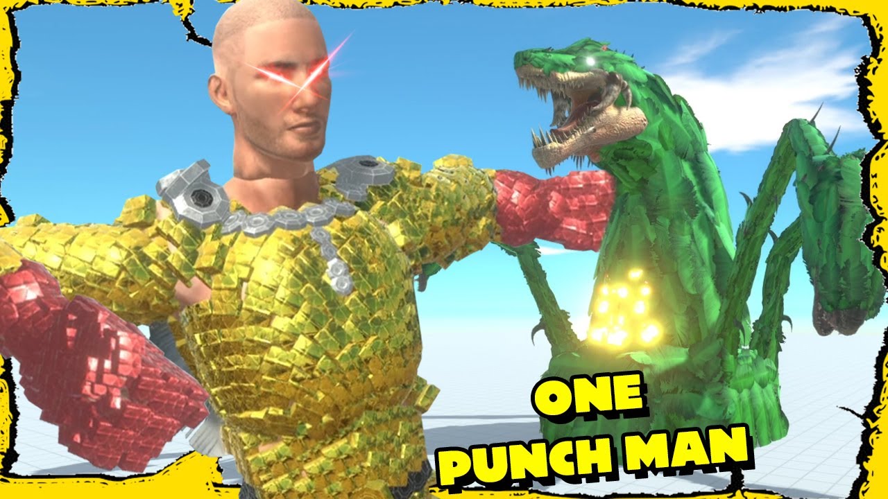 NẾU TÔI CHO ONE PUNCH MAN ĐẤM NHAU VỚI SIÊU QUÁI VẬT SẼ NTN !!! (Pobbrose Đấu trường khủng long) ✔