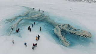 7600万年後にカナダで発見された「氷のドラゴン」