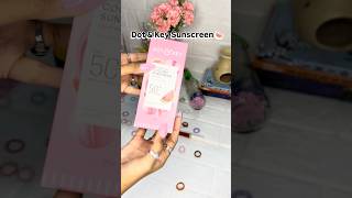 Oily skin girls finally found their perfect sunscreen 🍉 #dotandkey #oilyskin #sunscreen #shorts
