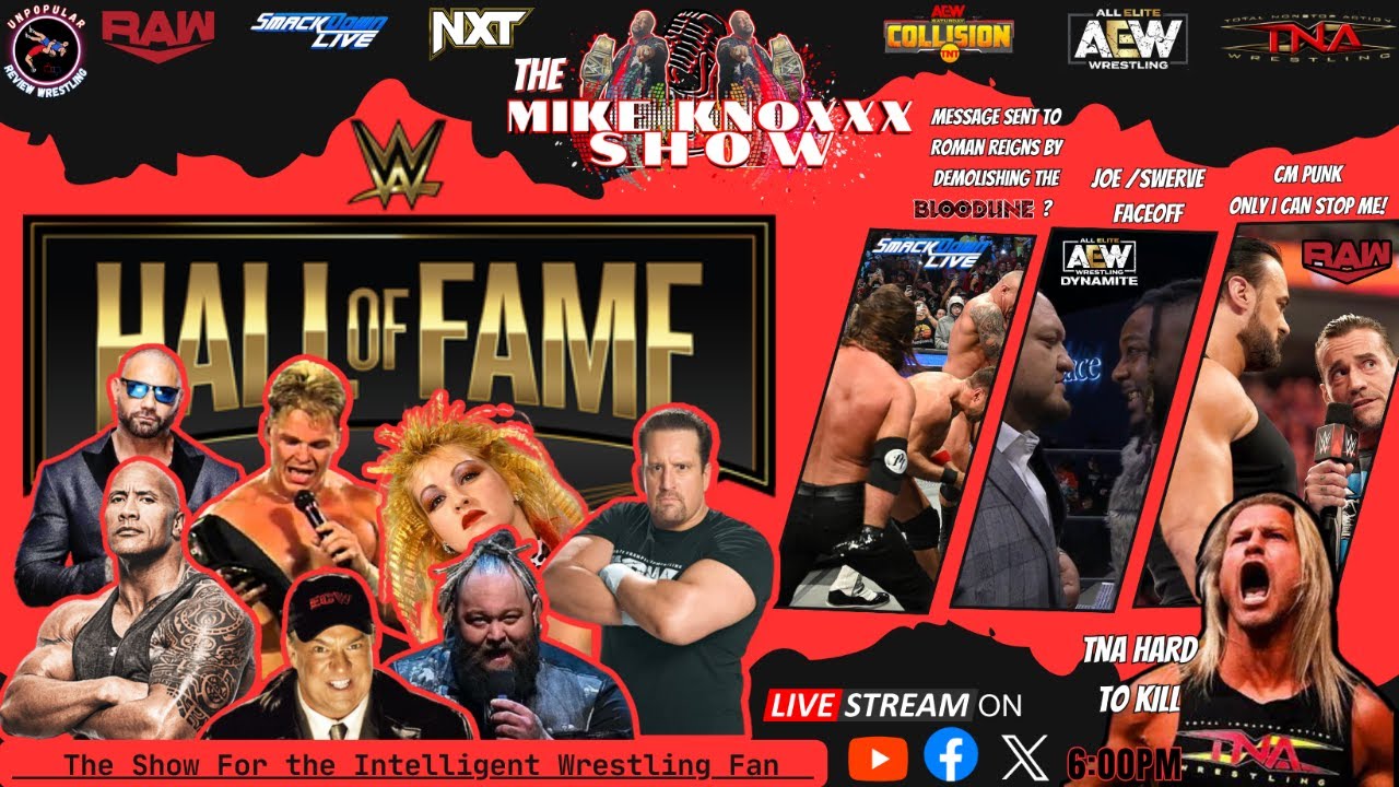 WWE HALL OF FAME 2024 YouTube