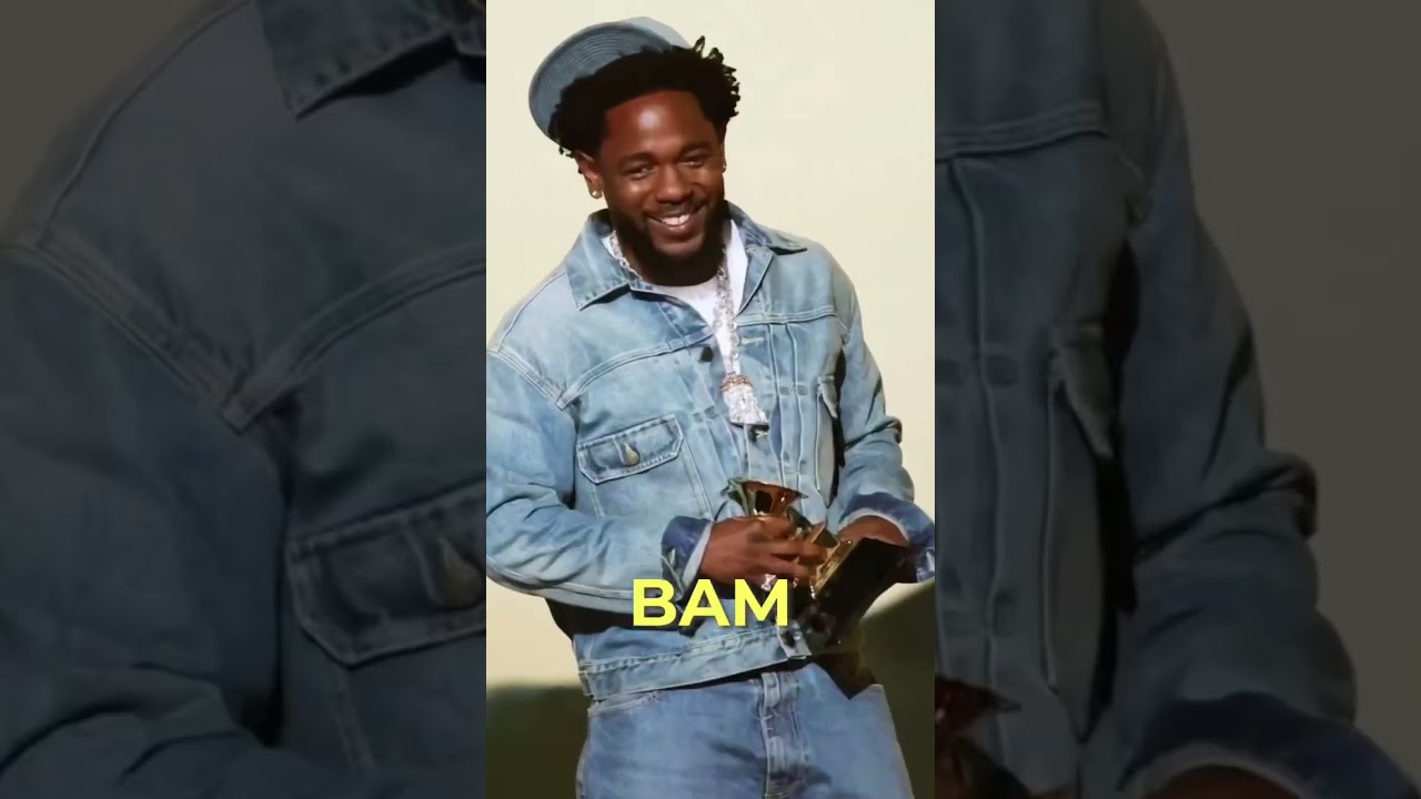 Kendrick Lamar Trophied Up and Booming #shorts #hiphop
