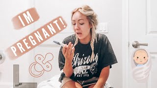FINDING OUT IM PREGNANT + TELLING MY HUSBAND!