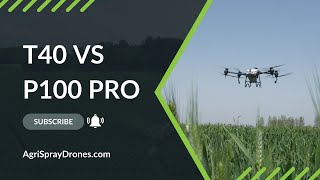 DJI Agras T40 vs XAG P100 Pro Webinar | Agri Spray Drones
