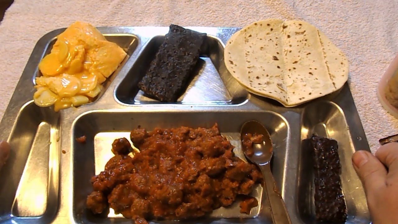 MRE Review 2014 Menu 8 Meatballs in Marinara Sauce YouTube