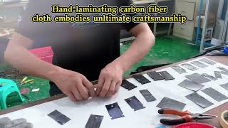 How Carbon Fiber Belt Buckles are Made#machine #factory