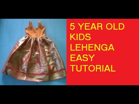 ghagra for 5 year girl