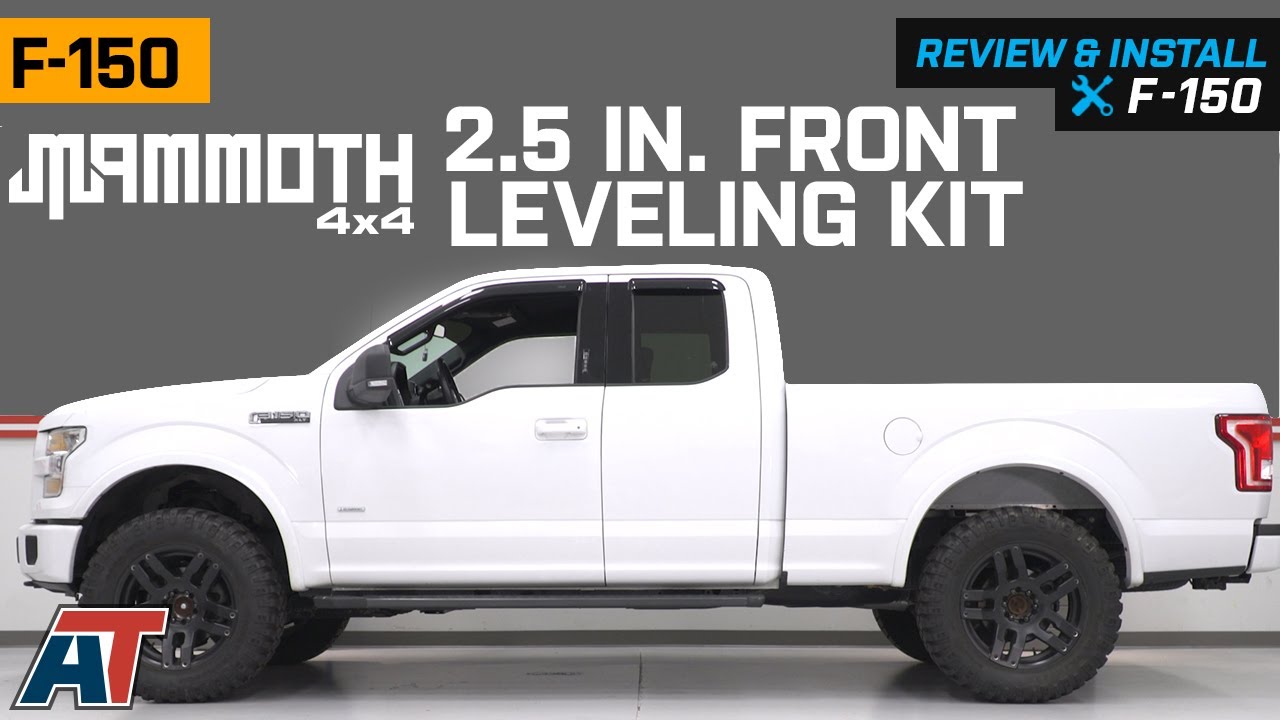 2015-2019 F150 Mammoth 2.5 In. Front Leveling Kit Review \U0026 Install