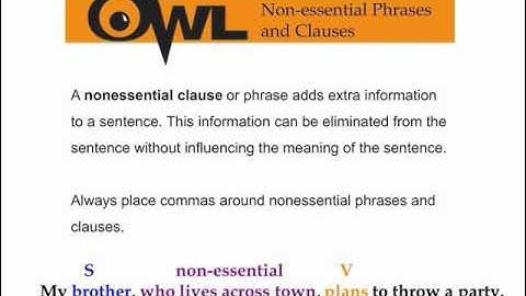 The Comma: Internal Sentence Punctuation