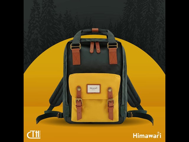himawari backpack yellow