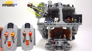 LEGO Star Wars 10188 - RC motorized Death Star by 뿡대디