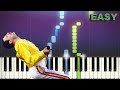 Don't Stop Me Now by Queen - EASY Piano Tutorial