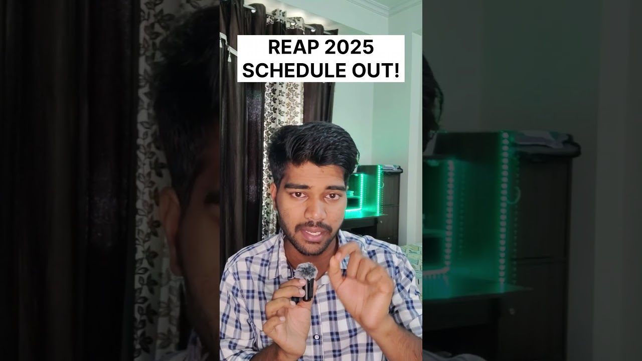 📢 REAP 2025 SCHEDULE OUT! 📅 Rajasthan B.Tech Counseling Dates 🏫 Full Details Inside! 🔥