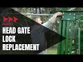 Qcatch head gate lock replacement  maintenance  arrowquip