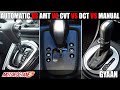 Automatic vs AMT vs DCT vs CVT vs Manual comparison | Hindi | MotorOctane