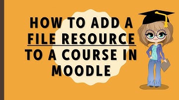 How to add a file resource in Moodle quickly-In simple, easy to follow steps