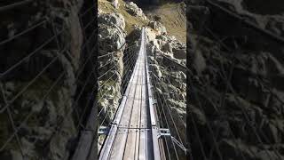 Switzerland's Titlis Cliff Walk - Wiszący Most Szwajcaria