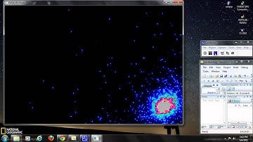N-Body Simulation using CUDA/Nvidia GT-240M