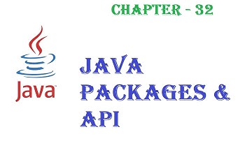 Java Packages - Java tutorial -  w3Schools - Chapter - 32  English