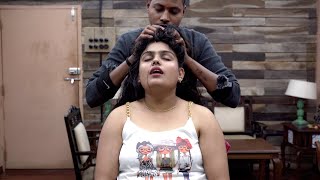 ASMR SLEEP   Soft Scalp Rub Head Massage Tingling Sensation | Indian Massage screenshot 3