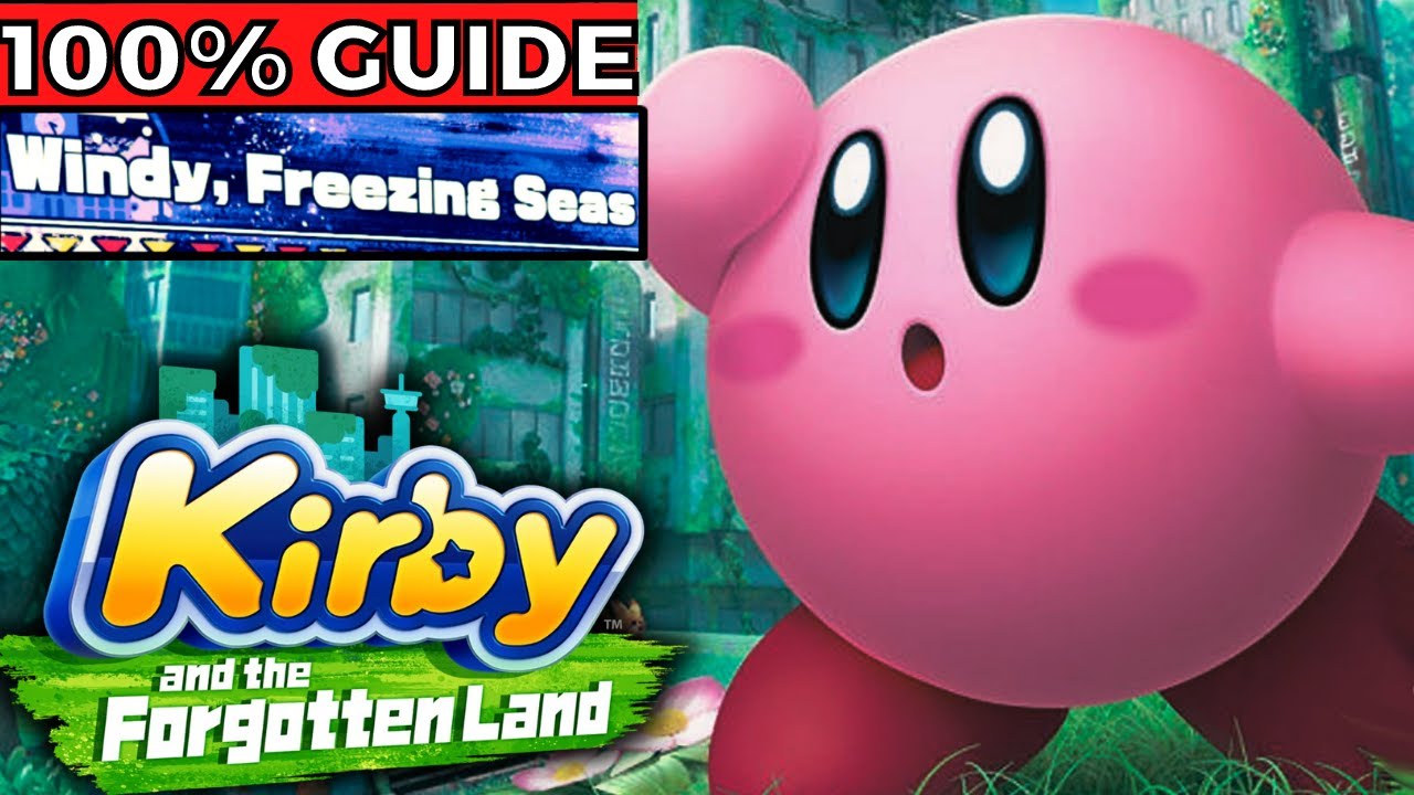 Windy Freezing Seas All Waddle Dees 100 Guide Kirby and the