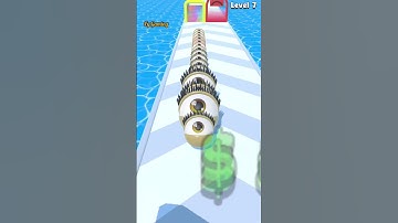 Eyeball Stack Run Level-33#ytshorts #games #viral