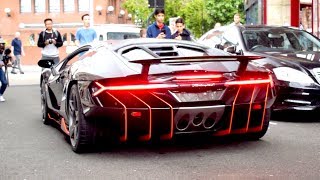 $2.5 Million Lamborghini Centenario CAUSES MADNESS in central London!